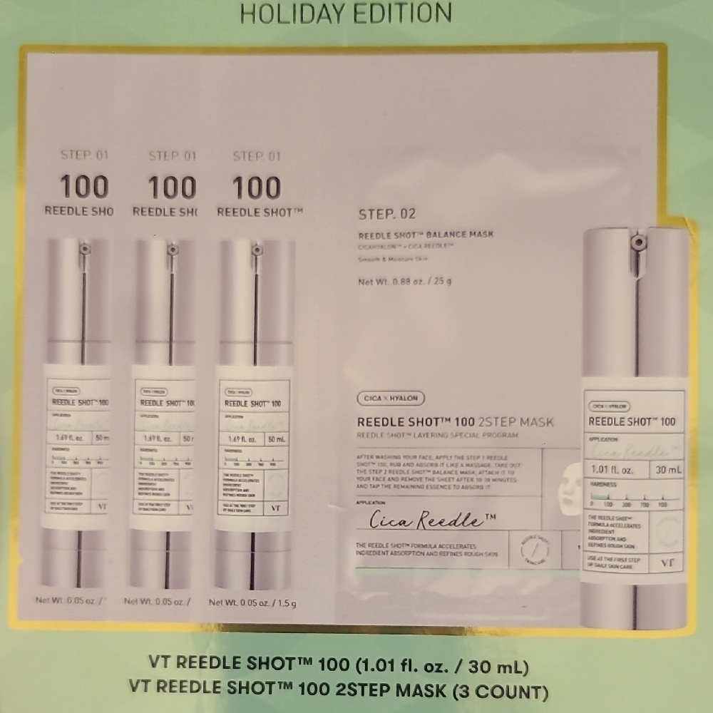 VT Holiday Edition Reedle Shot Set - New In Box! - Picture 5 of 6
